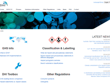 Tablet Screenshot of ghs.dhigroup.com