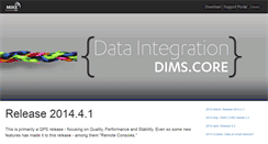 Desktop Screenshot of dims.core.dhigroup.com